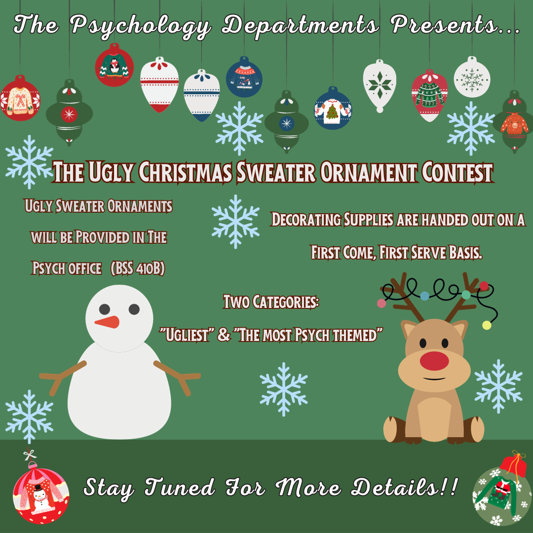 The Ugly Christmas Sweater Ornament Contest Teaser